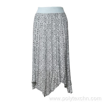 Female Boho Holiday Rayon Skirt Sun